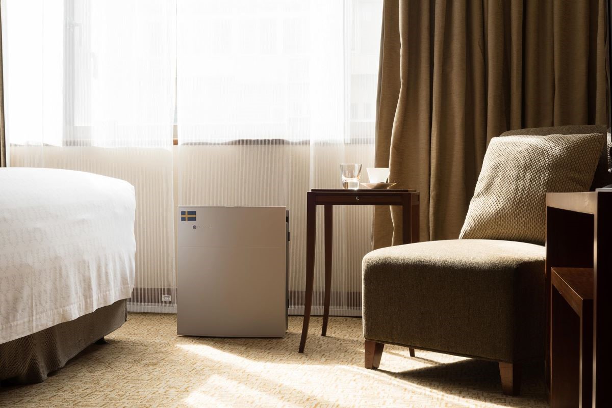 圖片提供：台北喜來登大飯店與瑞典智能空氣清淨機Blueair